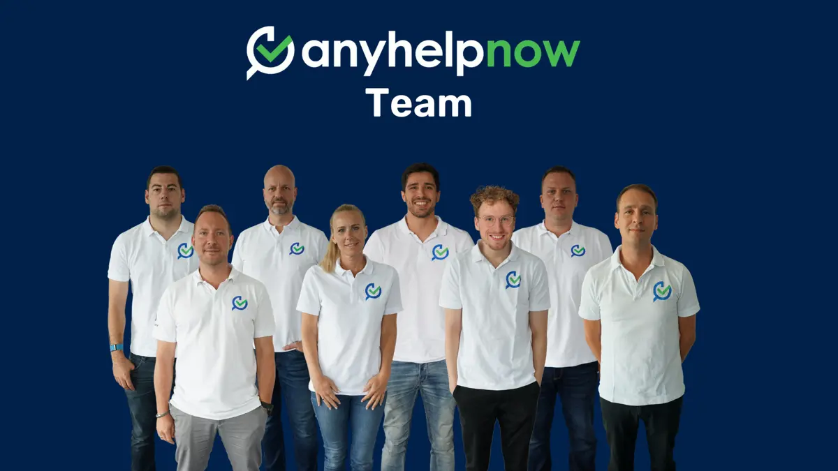 Persönlicher Support vom anyhelpnow Team