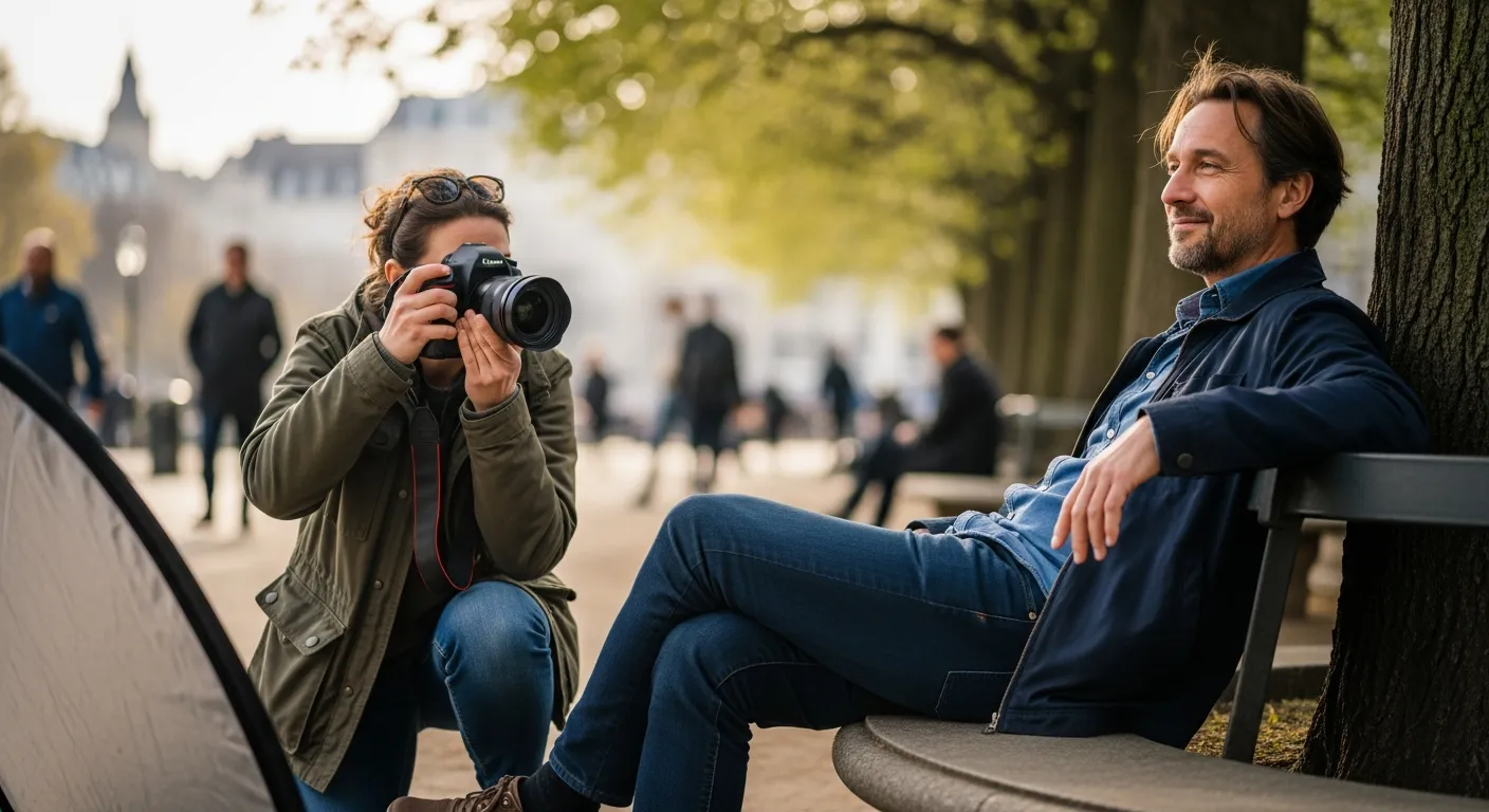 Aufnahme eines Portraits