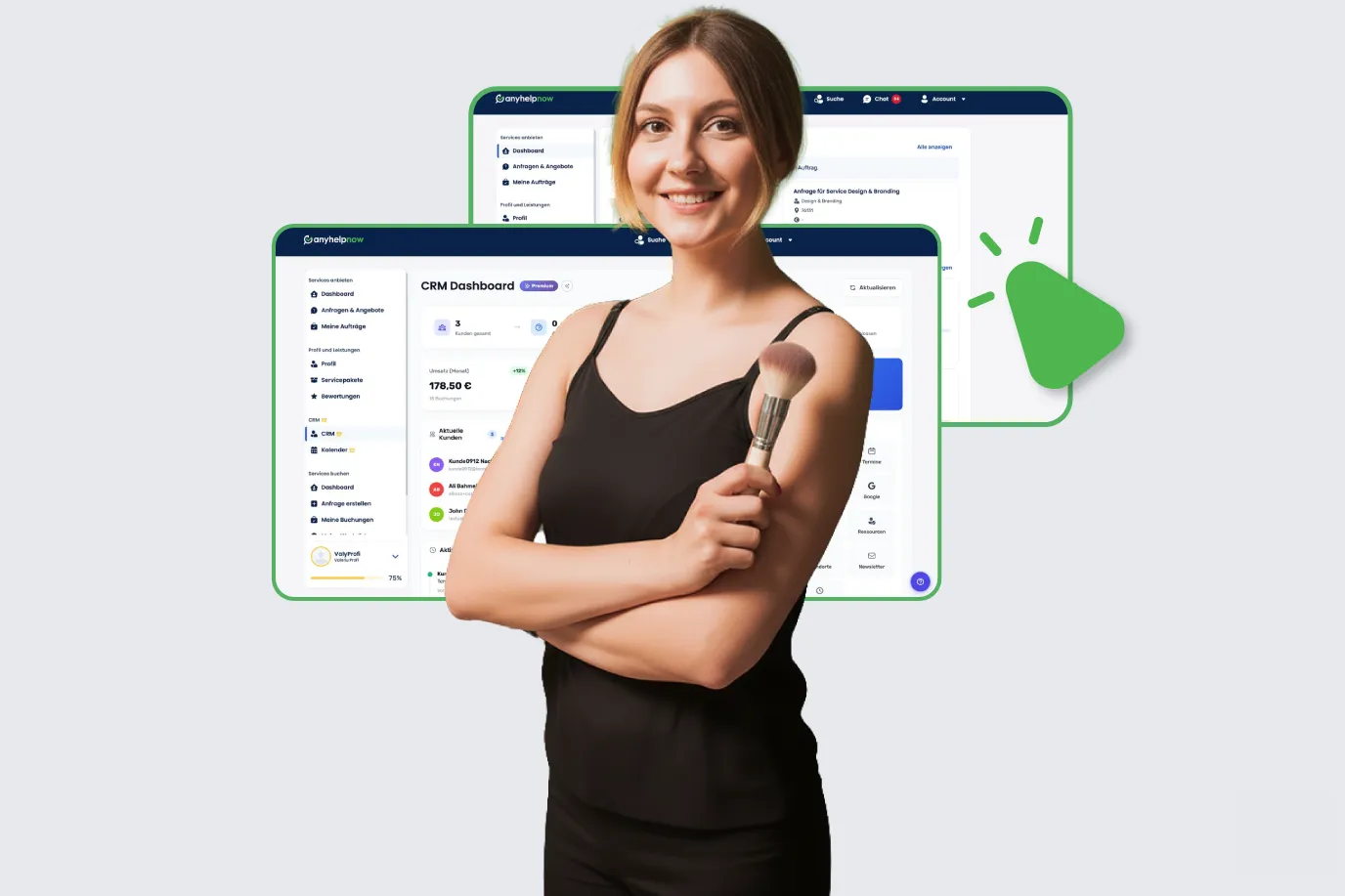 Kosmetikstudio Software Online-Buchung – automatische E-Mail und WhatsApp Terminerinnerungen für Kosmetikstudios