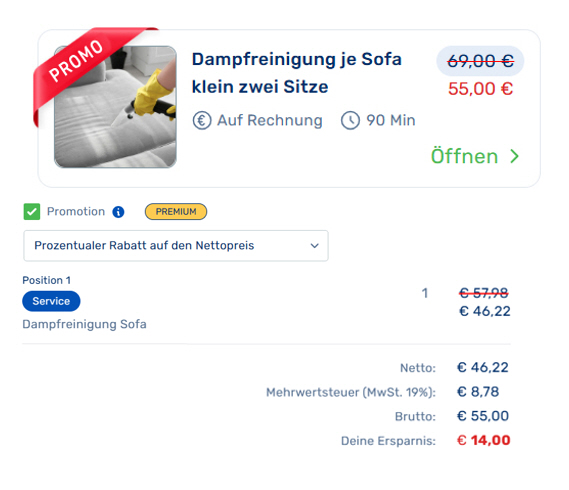 Beispielbild mit Rabatt