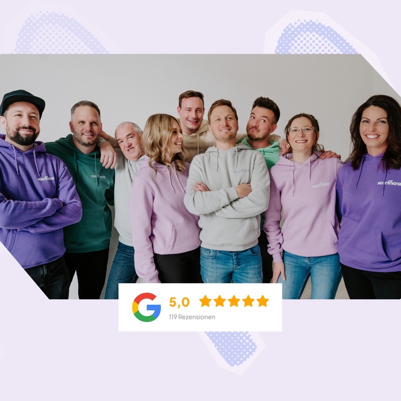 Das junge Team von Saarfinanz bringt Dir mehr Leistung mit weniger Kosten für Deine Versicherungen