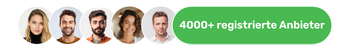 4000+ registrierte Anbieter