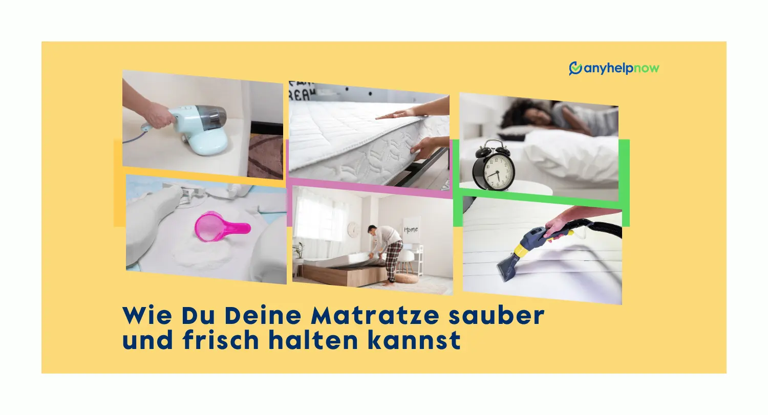 Wie Du Deine Matratze sauber und frisch halten kannst
