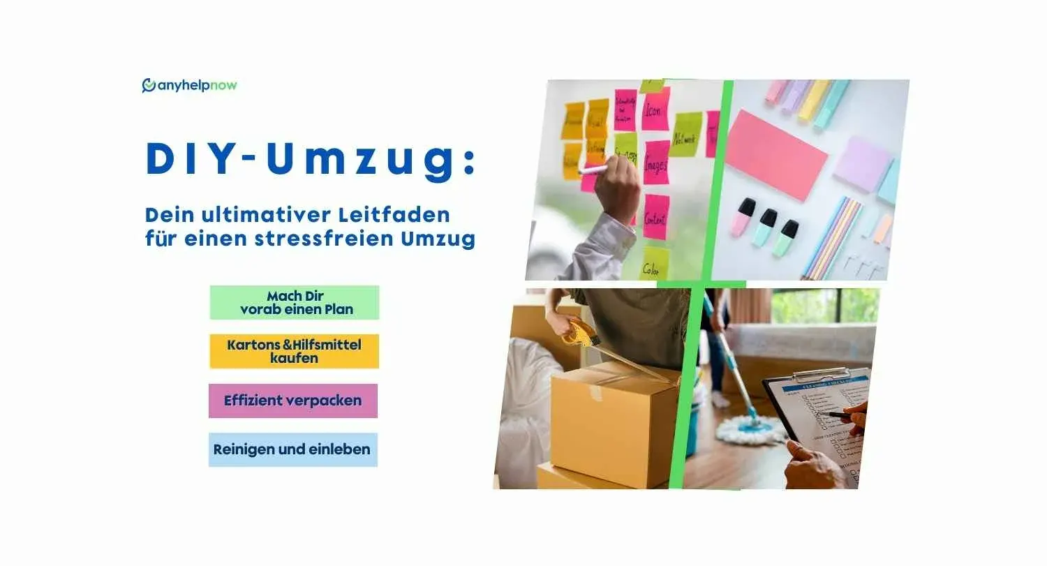 DIY-Umzug: Dein ultimativer Leitfaden für einen stressfreien Umzug