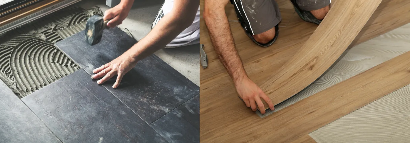 Fliesen vs Vinyl: Kompletter Vergleich für Deine Bodenbelag-Entscheidung