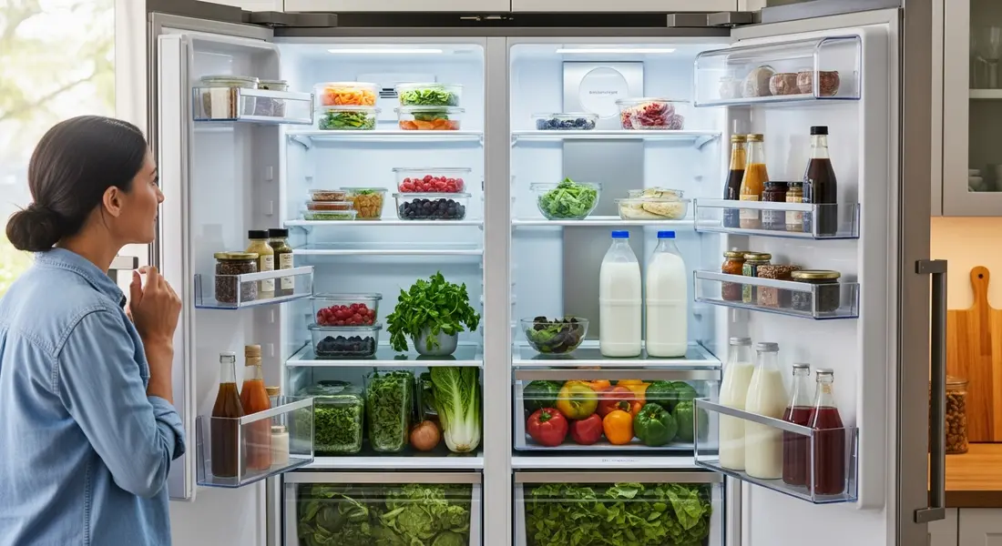 Kühlschrank richtig einräumen: So bleiben Lebensmittel länger frisch