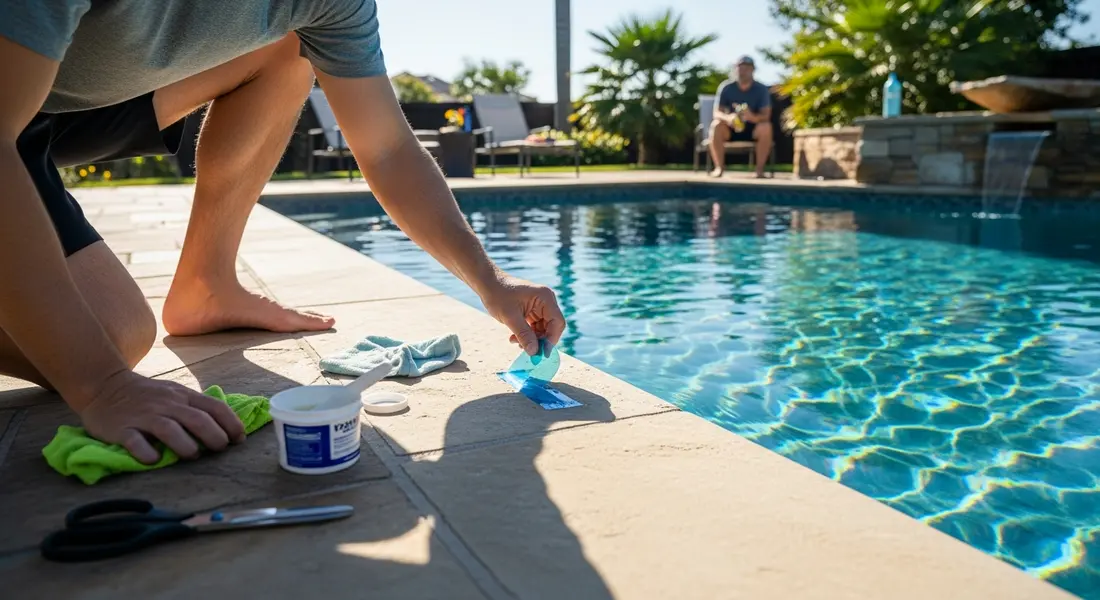 Pool flicken leicht gemacht – Reparaturlösungen für Ihr Schwimmbecken
