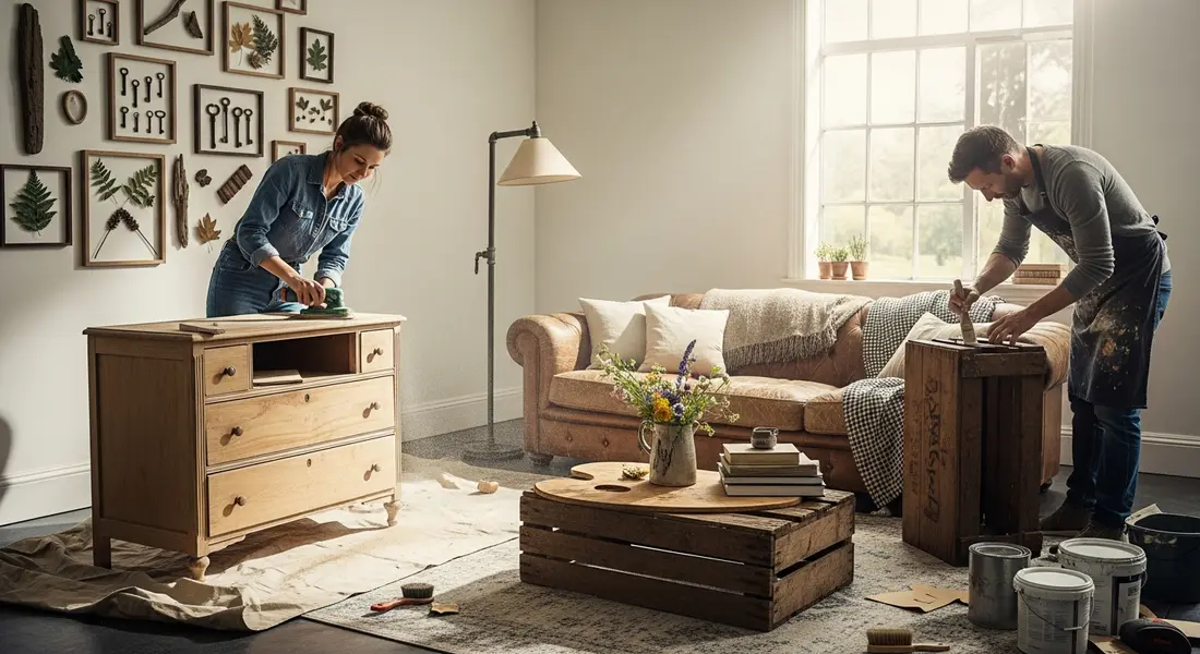 Upcycling Möbel – Nachhaltiges Wohnen mit Charakter und Stil