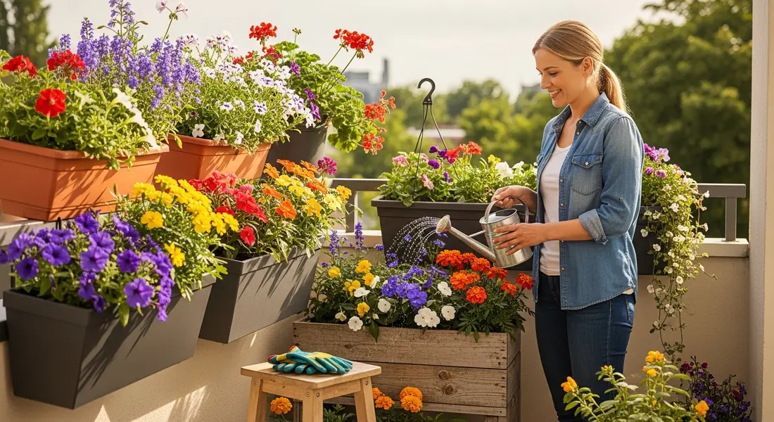 Die 10 besten Blumen für Blumenkästen: Prachtvolle Balkonblüten das ganze Jahr
