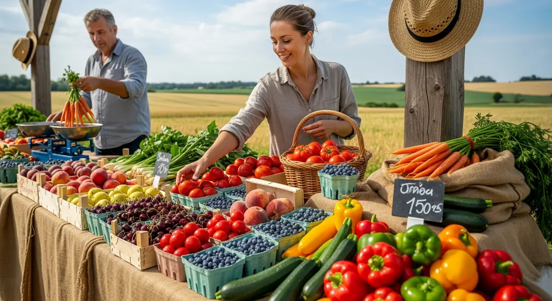 Obst und Gemüse im Juli: Sommerfrische vom Feld