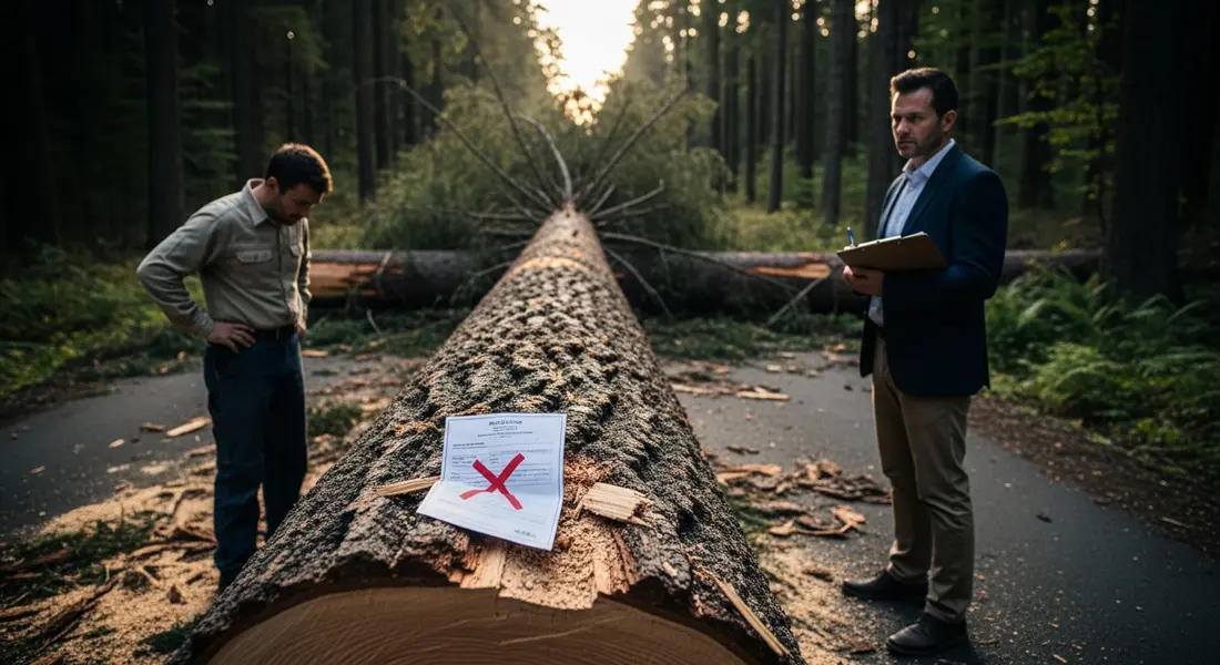 Baumfällung Strafe: Diese Bußgelder und rechtlichen Konsequenzen drohen