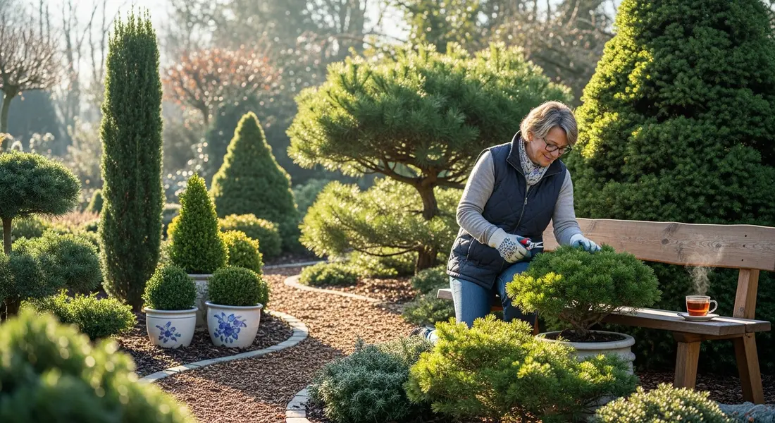 Nadelbäume im Garten: Immergrüne Eleganz für jede Jahreszeit