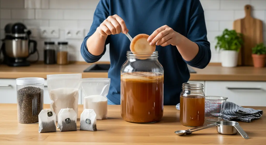 SCOBY selber züchten: So gelingt deine eigene Kombucha-Kultur