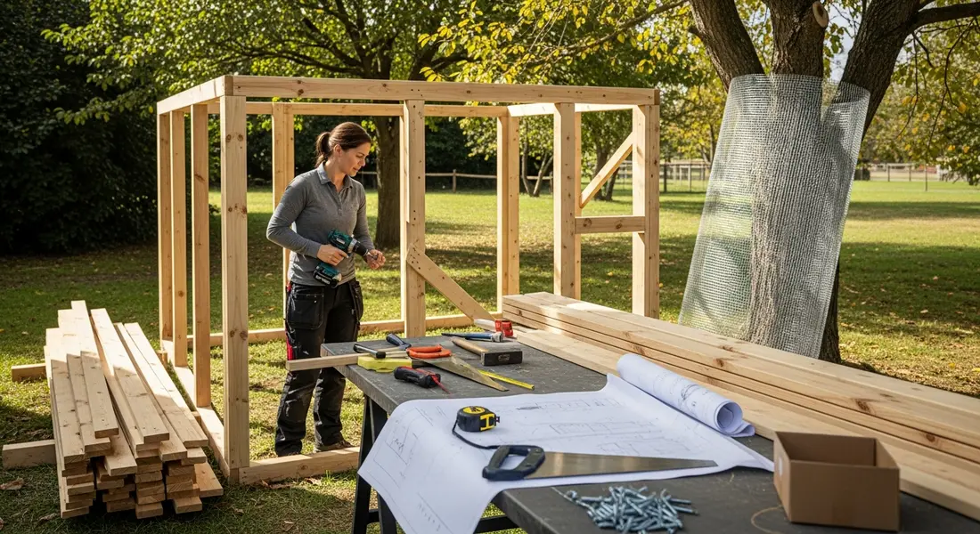 Freigehege selber bauen: Schritt-für-Schritt Anleitung für Ihr Tierparadies