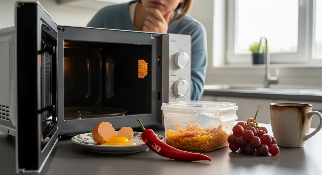 Welche Lebensmittel nicht in die Mikrowelle dürfen – und warum