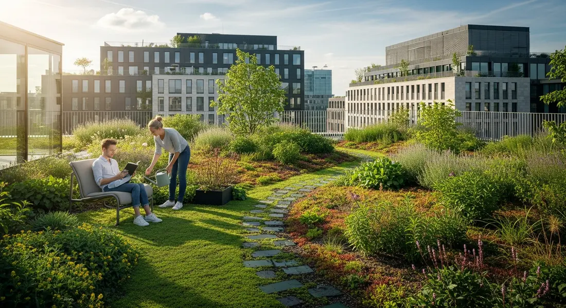 Dachbegrünung: Grüne Oasen auf dem Dach schaffen