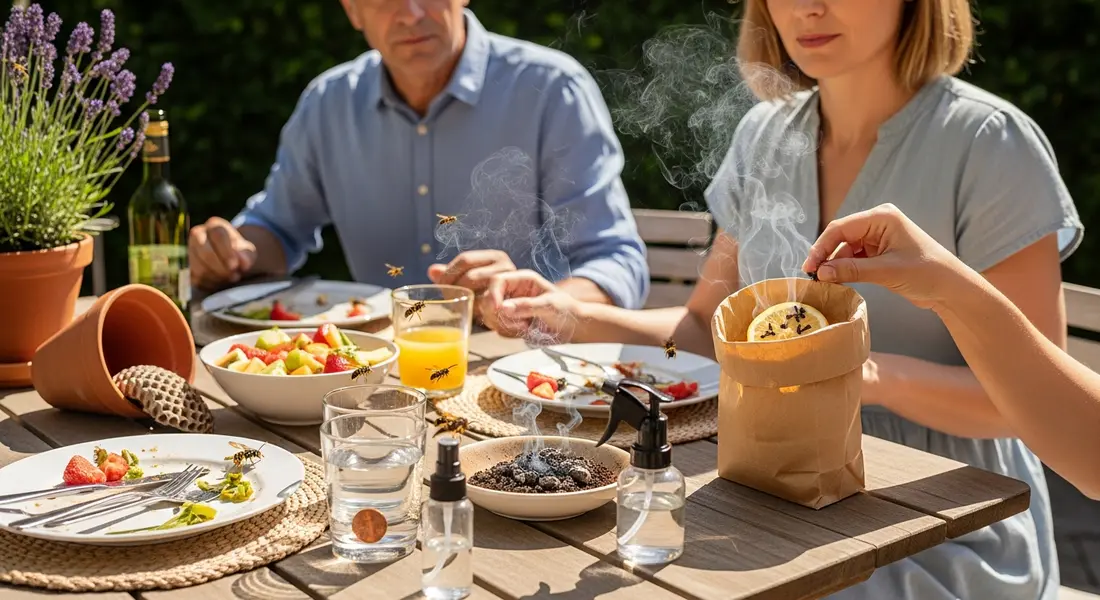 Hausmittel gegen Wespen: 10 natürliche Tricks, die wirklich helfen