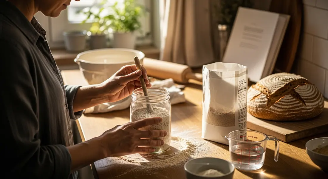 Sauerteig ansetzen: Dein Weg zu saftigem, aromatischem Brot