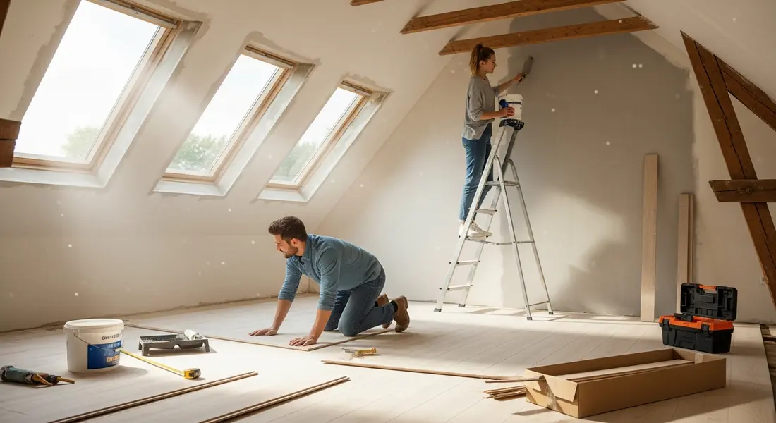 Dachboden ausbauen: Aus ungenutztem Raum wird Ihr Traumzimmer