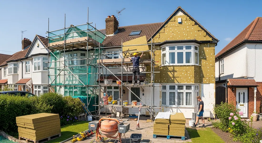 Fassade dämmen: Energiekosten senken und Wohnkomfort steigern