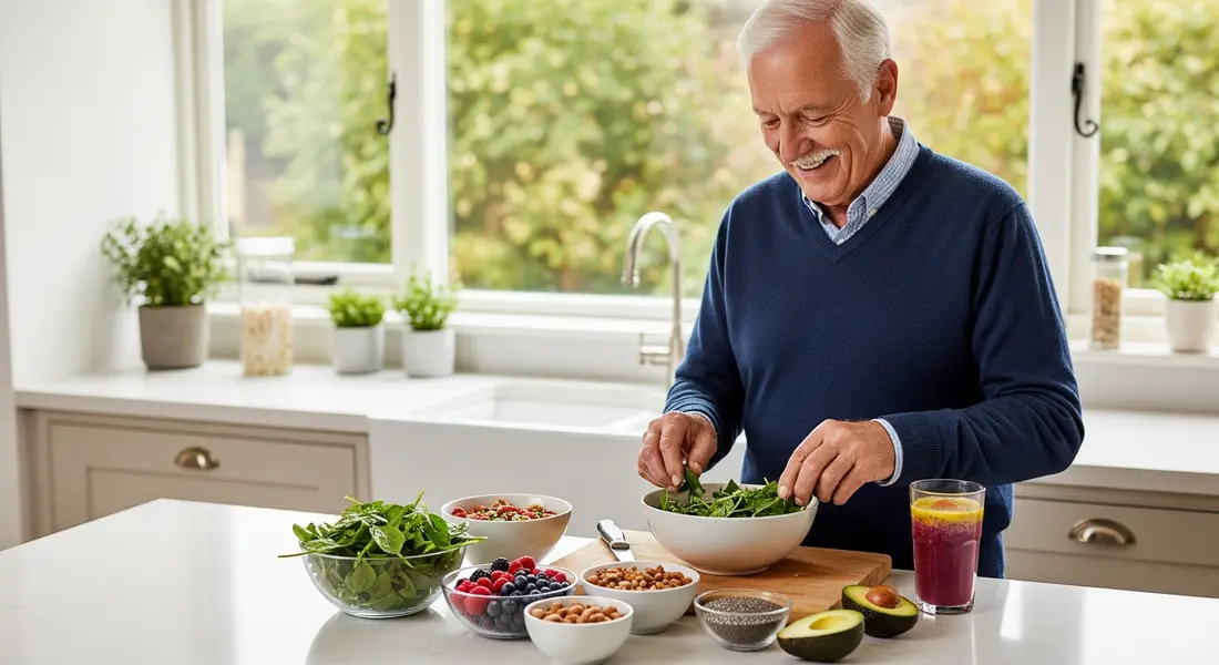 Superfoods für Senioren: Gesund und vital im Alter