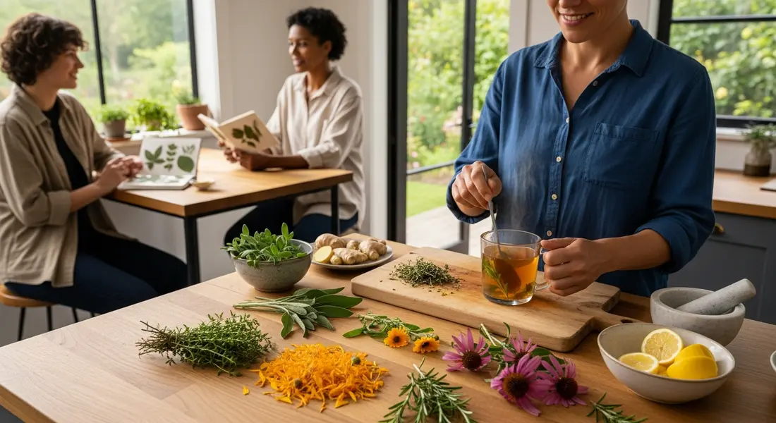 Heilkräuter für ein starkes Immunsystem: Natürliche Abwehrkräfte gezielt stärken