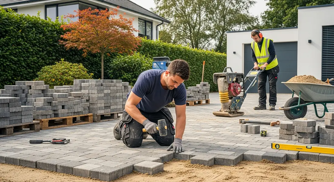 Einfahrt pflastern: Hochwertige Pflasterarbeiten vom Fachmann