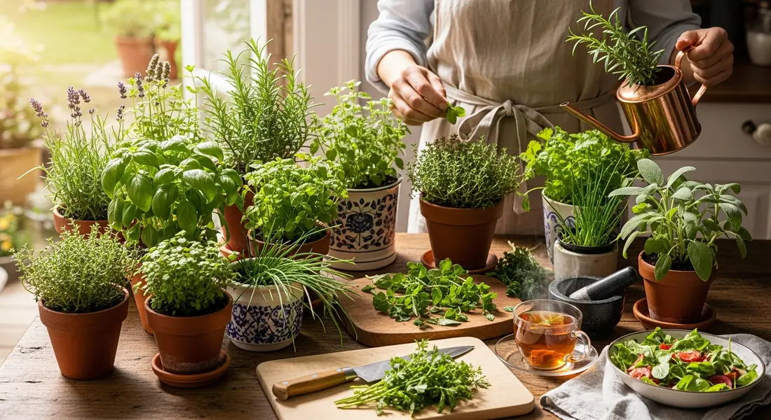 Die 10 beliebtesten Gartenkräuter für Küche und Gesundheit – Frische Aromen selbst anbauen