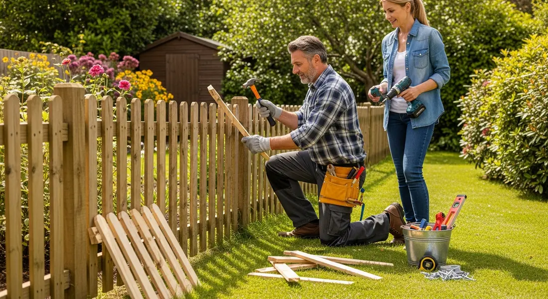 Gartenzaun Reparatur: Schnell & Professionell zum Traumzaun