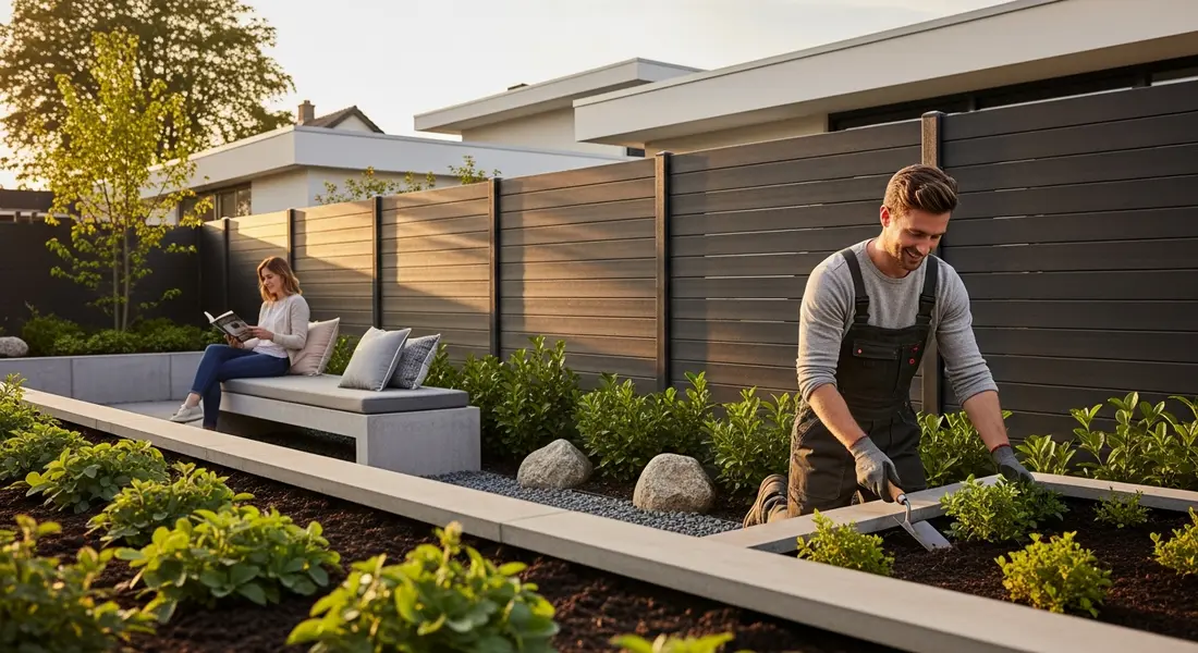 Moderne Gartenzäune: Stilvolle Abgrenzung für zeitgemäße Grundstücke