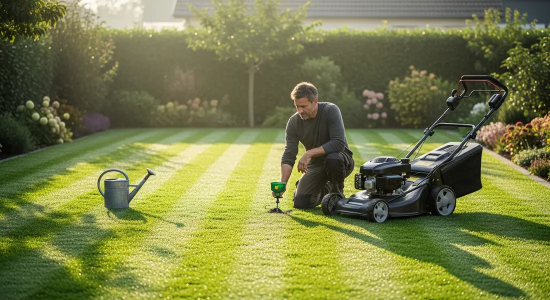 Rasenpflege vom Profi – Für saftig grünen Rasen das ganze Jahr