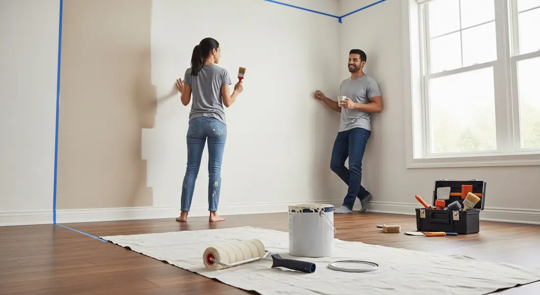 Wände streichen leicht gemacht – Perfekte Ergebnisse für Ihr Zuhause