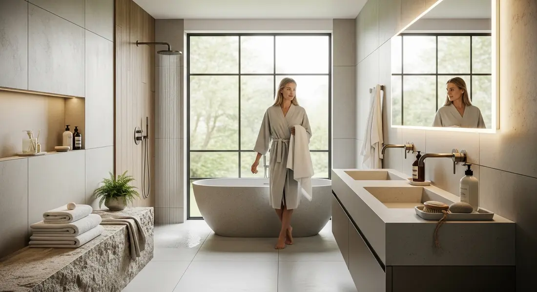 Badezimmer Trends 2026: Vom Spa-Feeling zur Wohlfühloase – Diese Designs sind jetzt angesagt