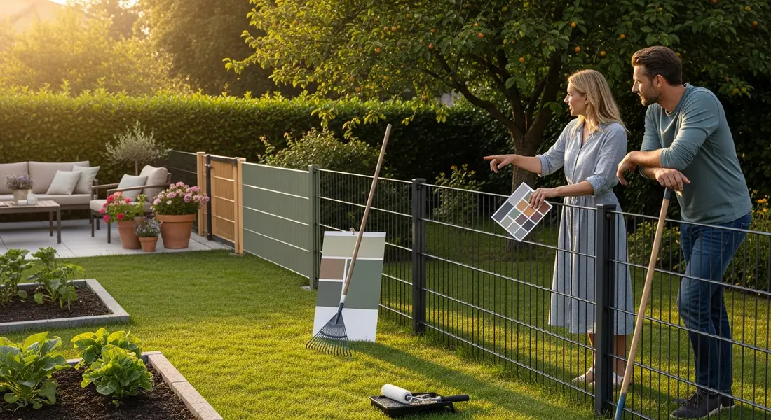 Doppelstabmattenzaun welche Farbe 2026: Trendfarben und Expertentipps für Ihren Garten