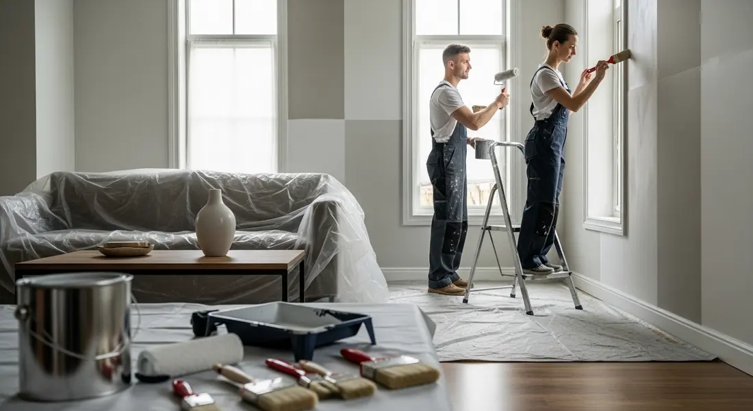 Malerarbeiten vom Profi: So wird Ihr Zuhause perfekt gestrichen