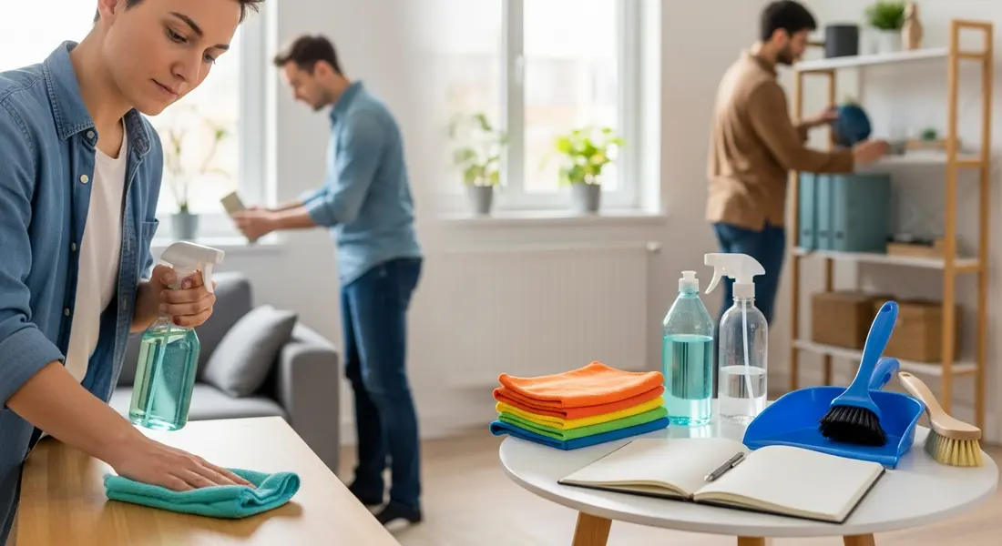 Hausputz leicht gemacht: Clevere Tipps und praktische Checkliste