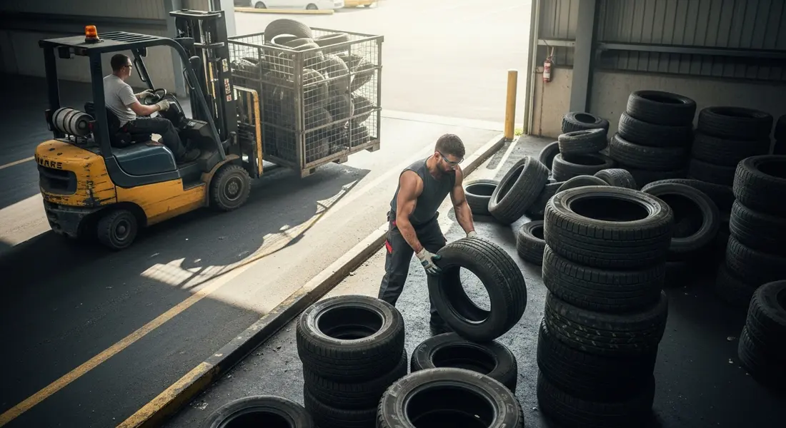 Alte Reifen entsorgen – So wird's richtig gemacht!