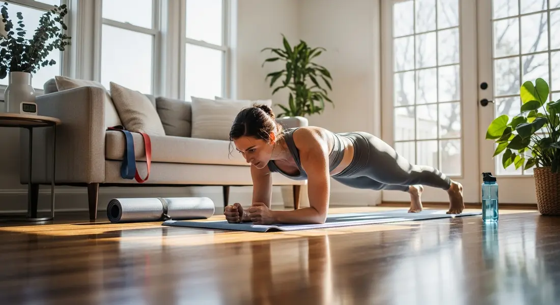Core Training für Zuhause: Starke Mitte, kein Fitnessstudio nötig!