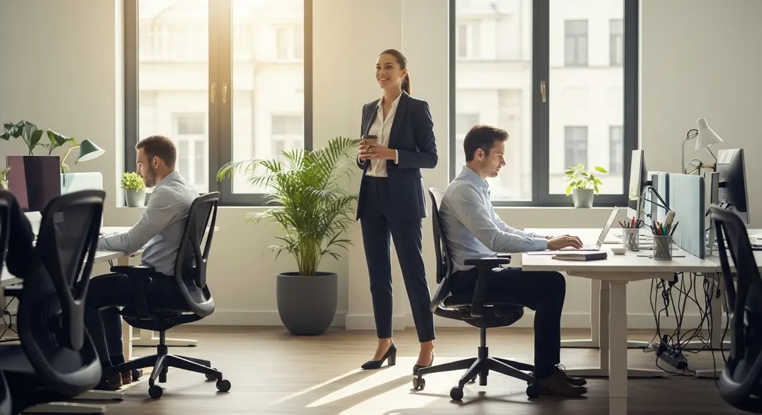 Haltung verbessern – so stehst & sitzt du endlich aufrecht