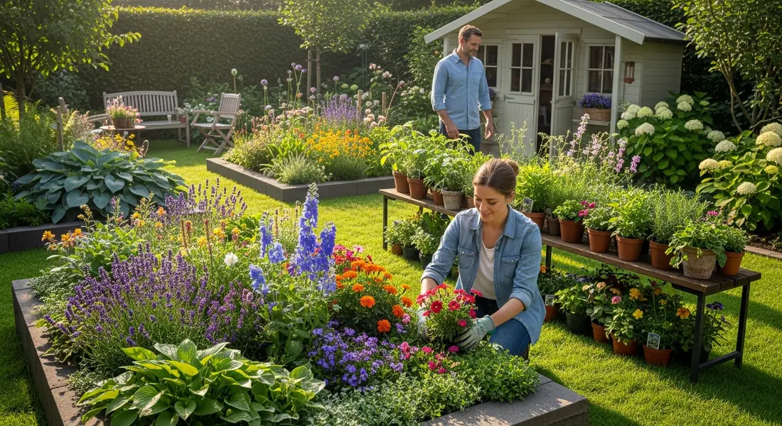 Farbenpracht im Garten – Pflanzkonzepte, die wirklich harmonieren