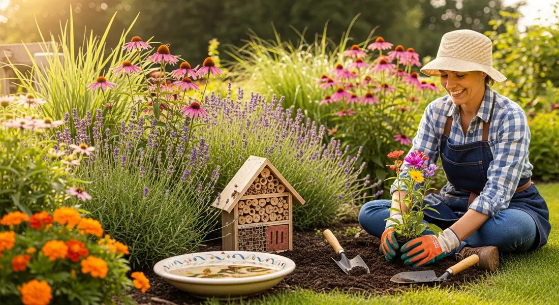 Summ, summ, willkommen! So wird dein Garten zum Paradies für Insekten