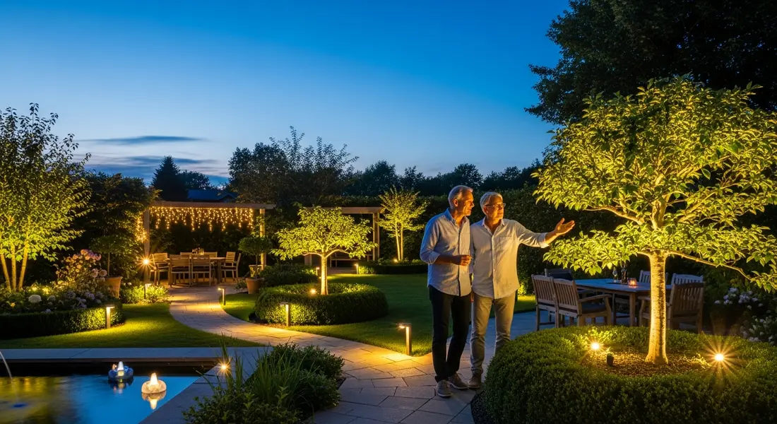 Lichtzauber – Wenn dein Garten nach Sonnenuntergang erst richtig aufblüht