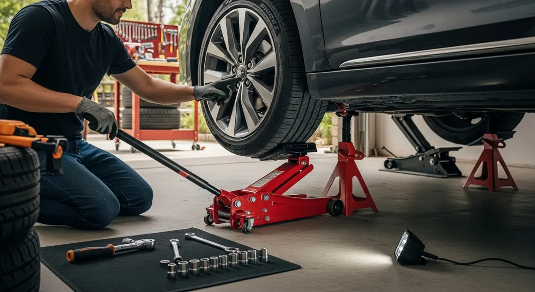 Wagenheber richtig nutzen – sicher & effektiv ansetzen