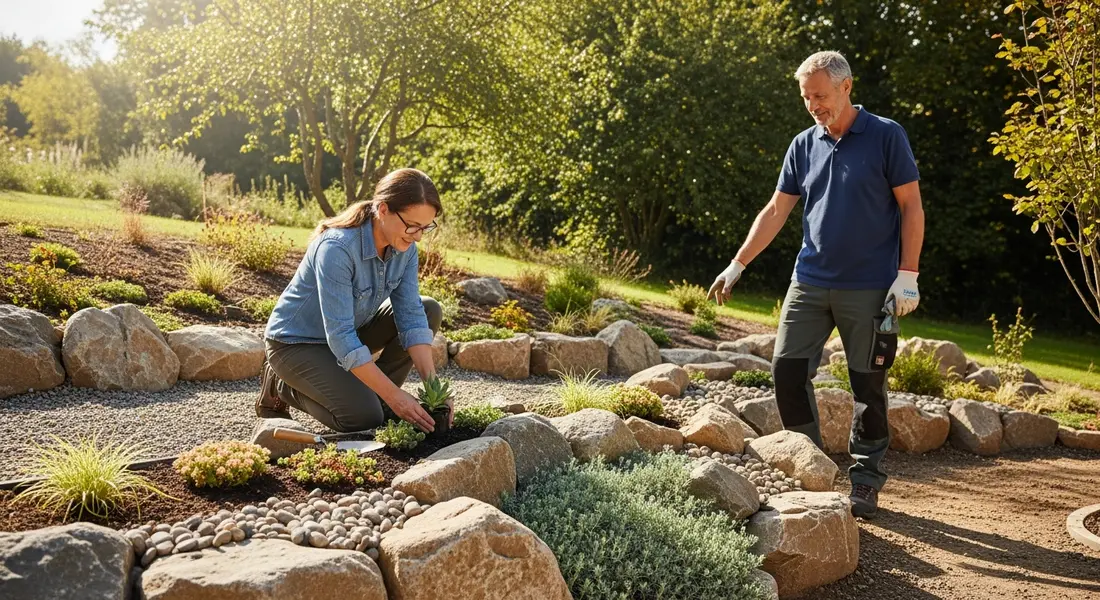 Gesteinsgarten anlegen – Naturnahe Schönheit, die sich selbst trägt