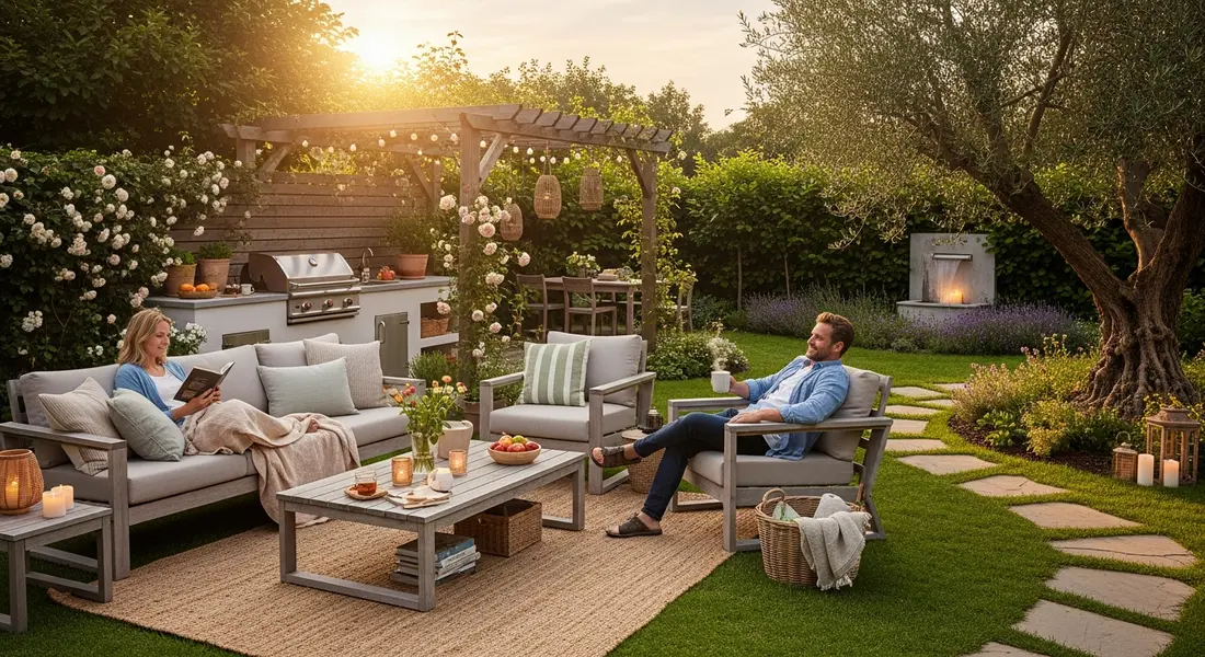 Outdoor Wohnbereich gestalten: Ihr Garten als zweites Wohnzimmer