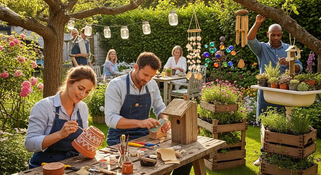 Gartendeko selber machen: Kreative Ideen für deinen Traumgarten