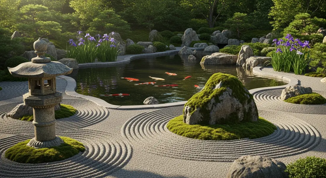 Japanische Gartenelemente: Zen & Harmonie für deinen Garten