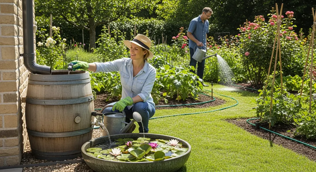 Regenwassernutzung im Garten: Wasser sparen & Pflanzen optimal versorgen