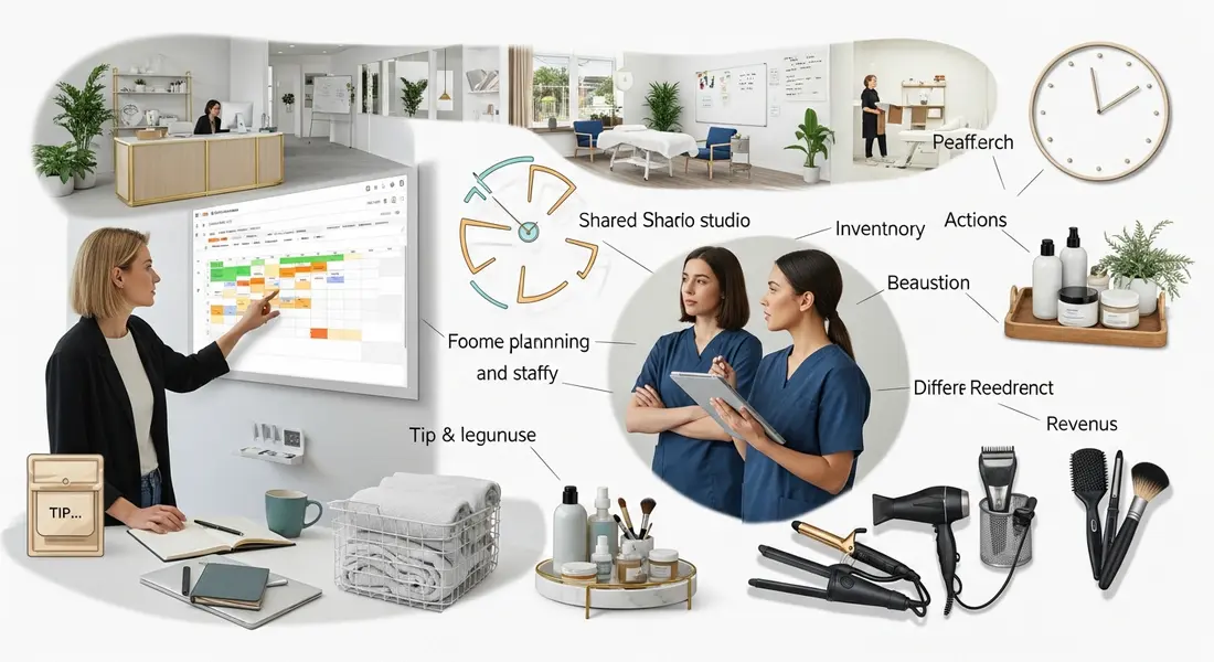 Ressourcenplanung im Beauty Studio: So optimieren Sie Zeit, Personal & Umsatz