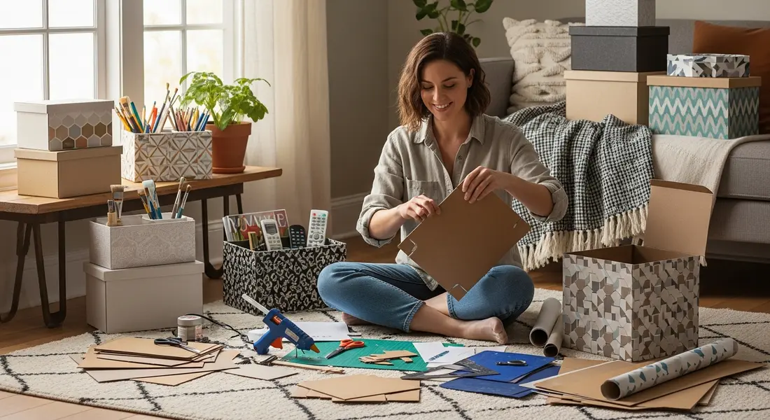 Ordnung selbst gemacht – DIY Aufbewahrungsboxen für jedes Zuhause